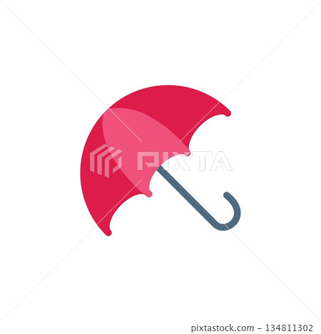 umbrella vector icon flat style. perfect use for logo, presentation, website, and more. simple modern icon design flat style 134811302