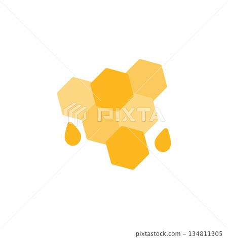 honeycomb vector icon flat style. perfect use for logo, presentation, website, and more. simple modern icon design flat style honeycomb vector icon flat style. perfect use for logo, presentation, website, and more. simple modern icon design flat style 134811305