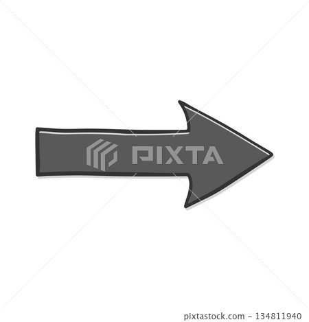 Arrow illustration 134811940