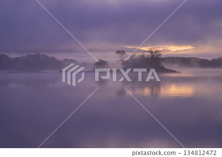 A morning shrouded in mist A morning shrouded in mist 134812472