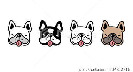 dog vector french bulldog funny cartoon character icon puppy face head pet doodle symbol illustration isolated design dog vector french bulldog funny cartoon character icon puppy face head pet doodle symbol illustration isolated design 134812716