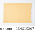 Simple yellow placemat 134815207