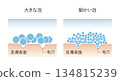 Bubble size 134815239