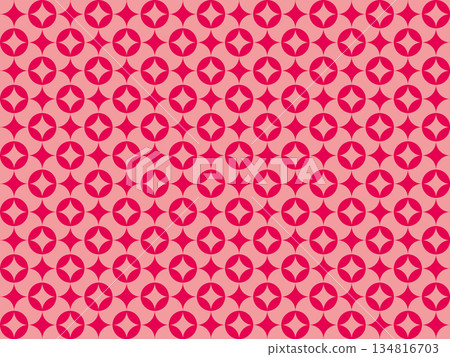 Salmon pink cloisonné background 134816703