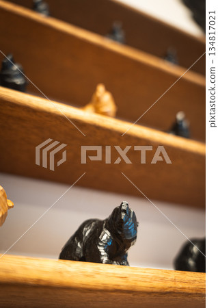 北海道傳統木雕熊紀念品 134817021