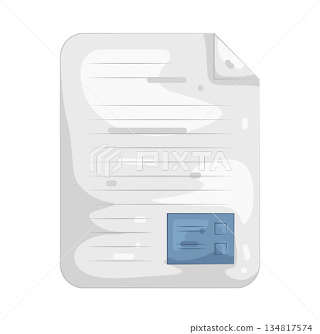Illustration of document Illustration of document 134817574