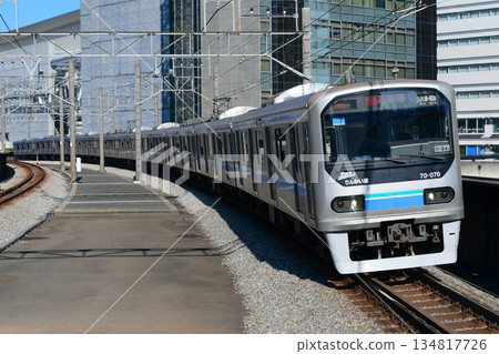 Tokyo Waterfront Area Rapid Transit Rinkai Line 70-000 Series Z7 Train Set Saikyo Line Tokyo Waterfront Area Rapid Transit Rinkai Line 70-000 Series Z7 Train Set Saikyo Line 134817726