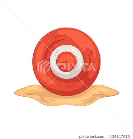 Illustration of beach ball Illustration of beach ball 134817910