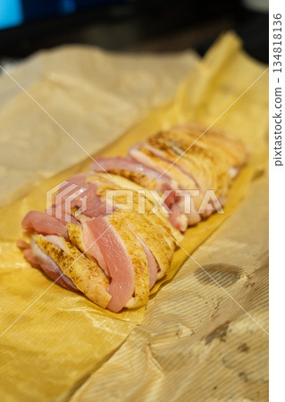 鹿兒島雞肉生魚片 134818136