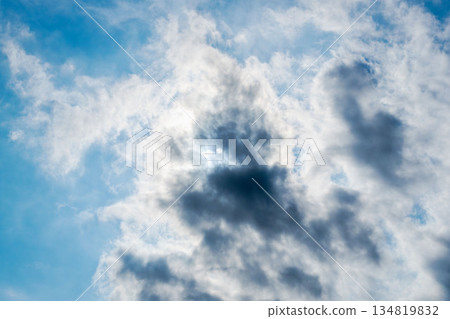 秋日的天空：陽光穿透雲層，閃耀著光芒 03 134819832