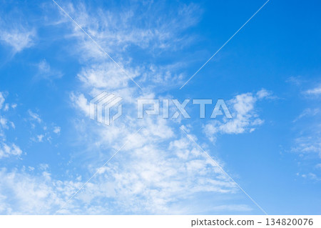 Autumn sky - Impressive blue sky and clouds 03 Autumn sky - Impressive blue sky and clouds 03 134820076