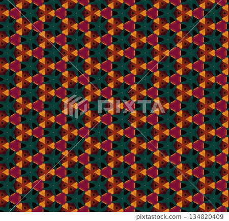 abstract geometric seamless pattern background, repeatable motif for fabric and wallpaper design illustration abstract geometric seamless pattern background, repeatable motif for fabric and wallpaper design illustration 134820409