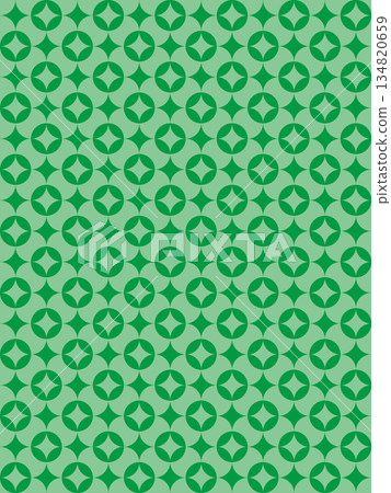 Green cloisonne pattern background 134820659