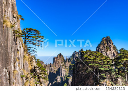 世界遺產「黃山」中國 世界遺產「黃山」中國 134820813