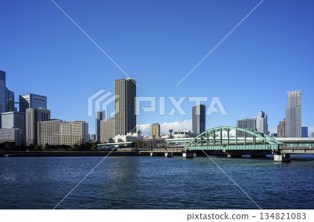 Toyosu's Harumi Bridge (formerly the Harumi Railway Bridge) will become a promenade in December 2025 134821083