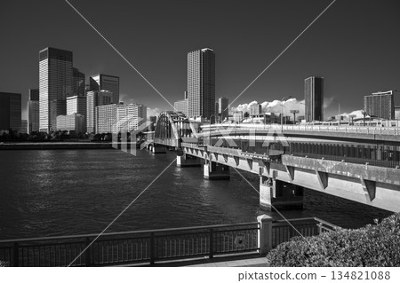 Toyosu's Harumi Bridge (formerly the Harumi Railway Bridge) will become a promenade in December 2025 Toyosu's Harumi Bridge (formerly the Harumi Railway Bridge) will become a promenade in December 2025 134821088