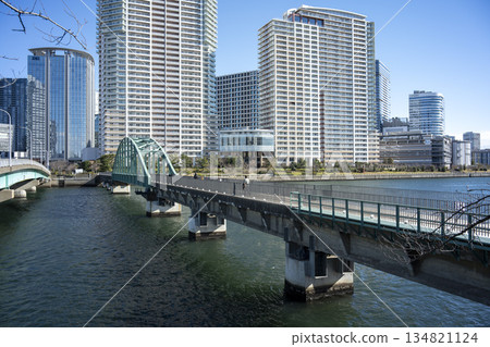 Toyosu's Harumi Bridge (formerly the Harumi Railway Bridge) will become a promenade in December 2025 134821124