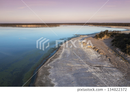 Calden forest landscape, Prosopis Caldenia plants, La Pampa province, Patagonia, Argentina. Calden forest landscape, Prosopis Caldenia plants, La Pampa province, Patagonia, Argentina. 134822372