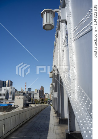 東京中央區晴朗的勝哄橋 東京中央區晴朗的勝哄橋 134822839