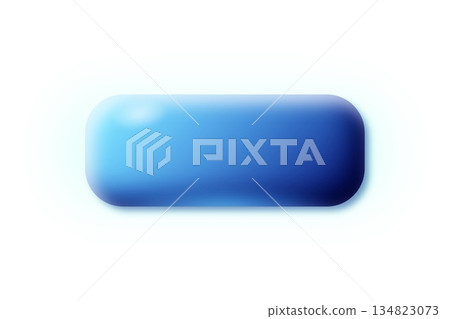 Blue rounded button Blue rounded button 134823073