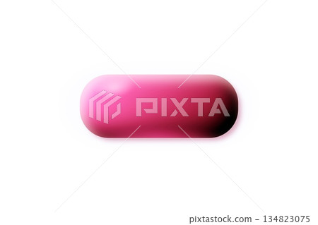 粉紅色膠囊藥片 粉紅色膠囊藥片 134823075