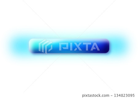 Blue light rectangular button Blue light rectangular button 134823095