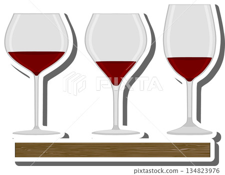 Various sweet tasty natural wine 134823976