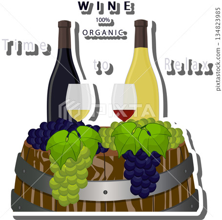 Various sweet tasty natural wine Various sweet tasty natural wine 134823985