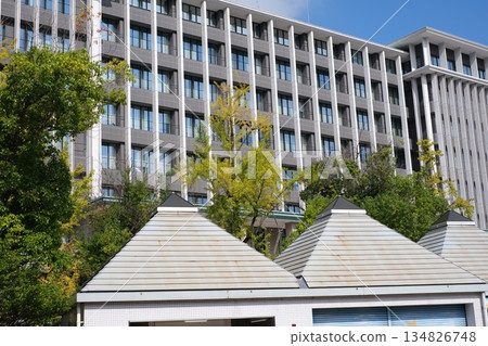 View of Kure City Hall building 134826748