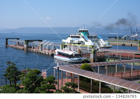 View of the pier from the Central Pier Terminal 134826765