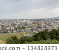 Yonago city seen from Yonago Castle 134828973