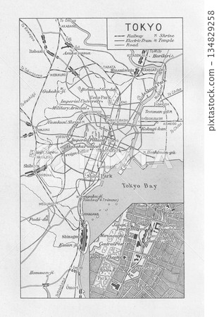 1926年東京市（15區）舊地圖 134829258