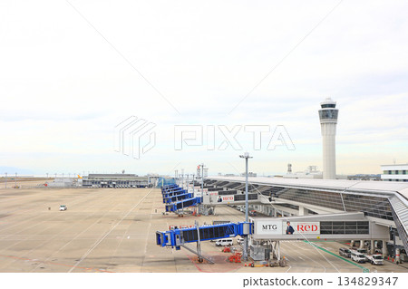 Scenery of Chubu Centrair International Airport, Tokoname City, Aichi Prefecture 134829347
