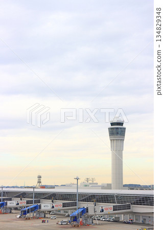 愛知縣常滑市中部國際機場的風景 愛知縣常滑市中部國際機場的風景 134829348