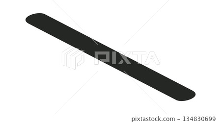 Simple scribble line doodle element 134830699