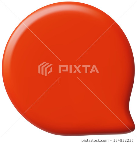 3D glossy red empty speech bubble, vector render round text bubble, volume dialogue form, social media chat message 3D glossy red empty speech bubble, vector render round text bubble, volume dialogue form, social media chat message 134832235