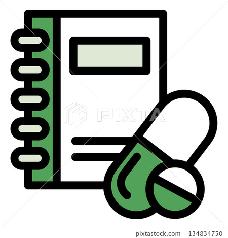 Illustration icon material: Medical file 208 Illustration icon material: Medical file 208 134834750