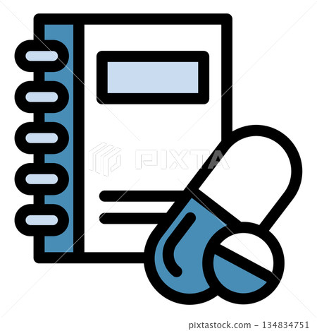 Illustration icon material: Medical file 209 Illustration icon material: Medical file 209 134834751
