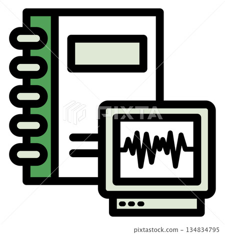 插圖圖示素材:醫療文件249 插圖圖示素材:醫療文件249 134834795