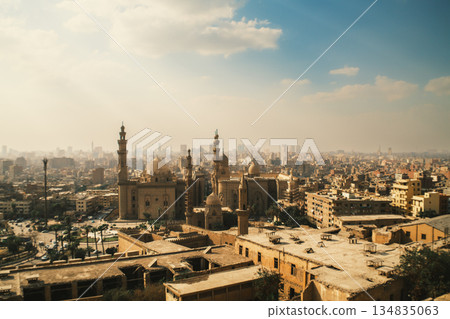 Egypt Cityscape On A Sunny Morning Egypt Cityscape On A Sunny Morning 134835063