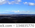 View of the Kanto Plain from Mount Ushiga in Takasaki City 134835770