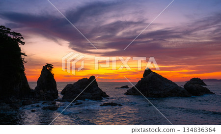 笹川流/夜景 134836364