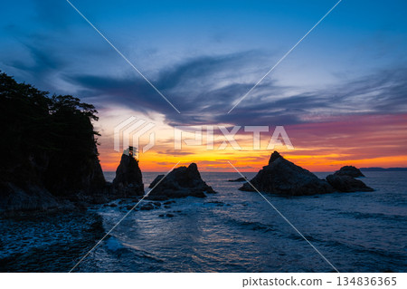 Sasagawa flow/evening view Sasagawa flow/evening view 134836365