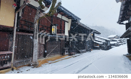 Tsumago-juku (winter) 134836606