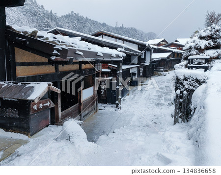 Tsumago-juku (winter) Tsumago-juku (winter) 134836658