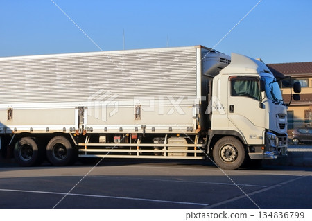 Logistics truck Logistics truck 134836799