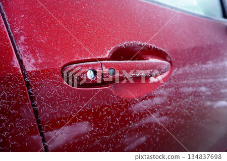 Frozen car body 09 Frozen car body 09 134837698