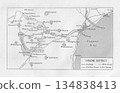 Old map of Hakone in 1926 134838413