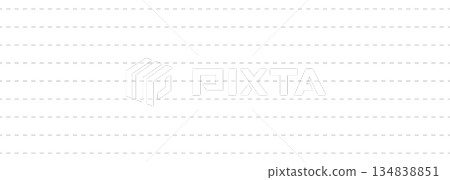 Bullet journal pattern. Clean and simple lined page for notebook or notepad. Vector design and minimalist background for writing 134838851