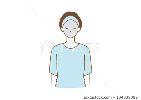 Men wearing face masks Men wearing face masks 134839089